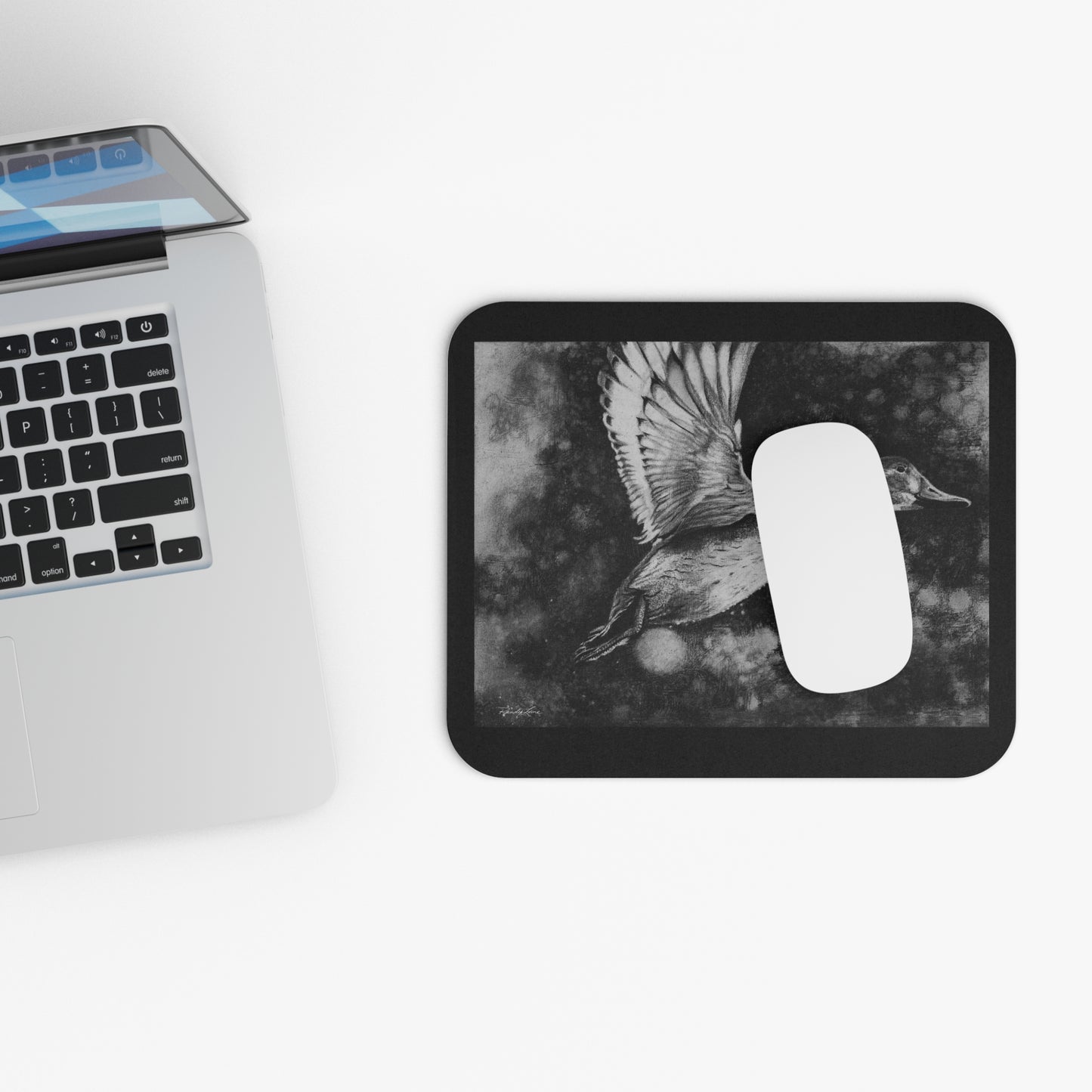 Flare, Flying Duck Mouse Pad