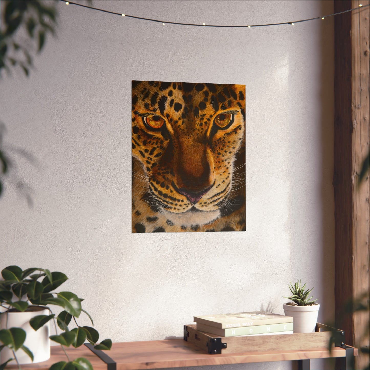 Windows to the Soul, Fine Art Leopard Print