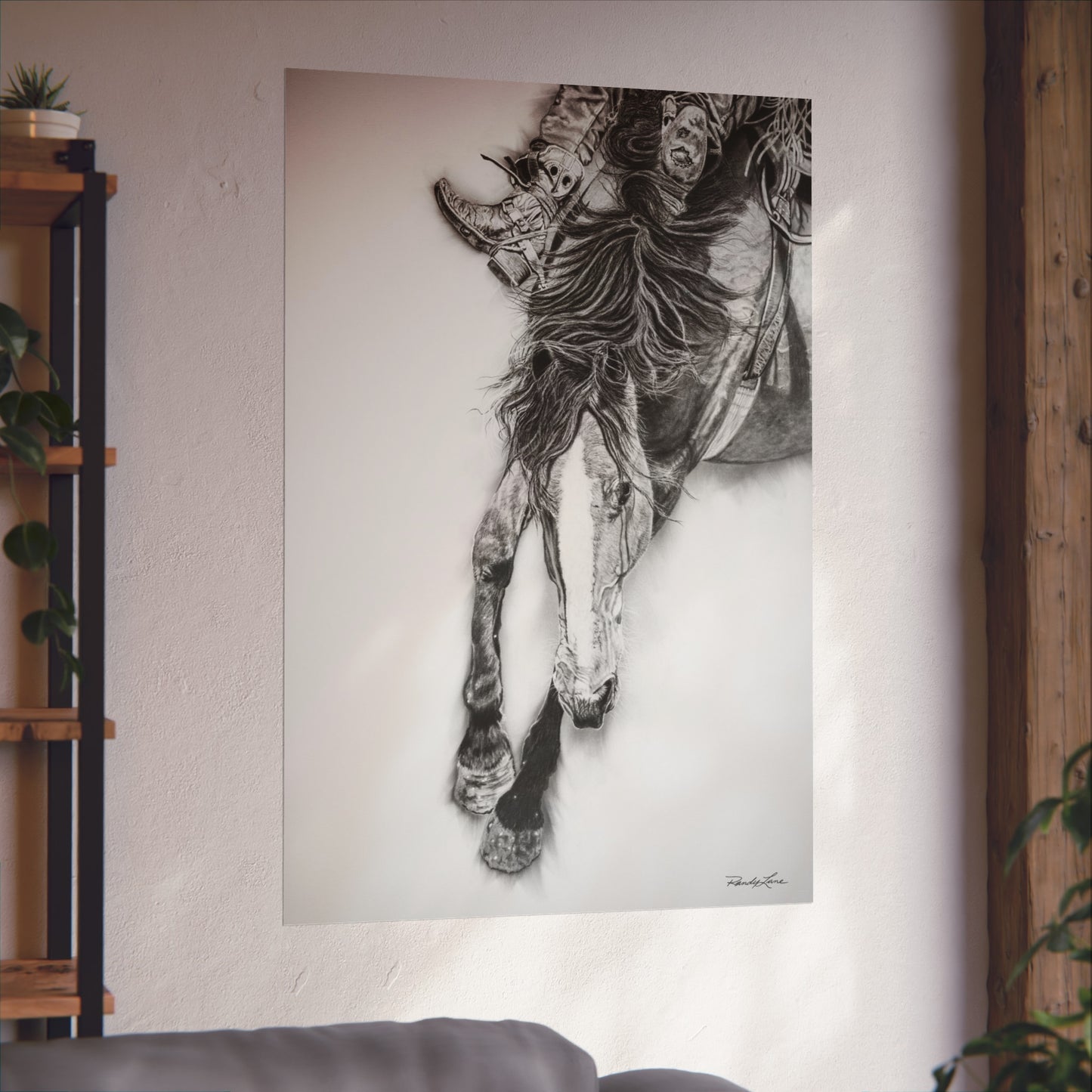 Crazy 8. Fine Art Rodeo Print