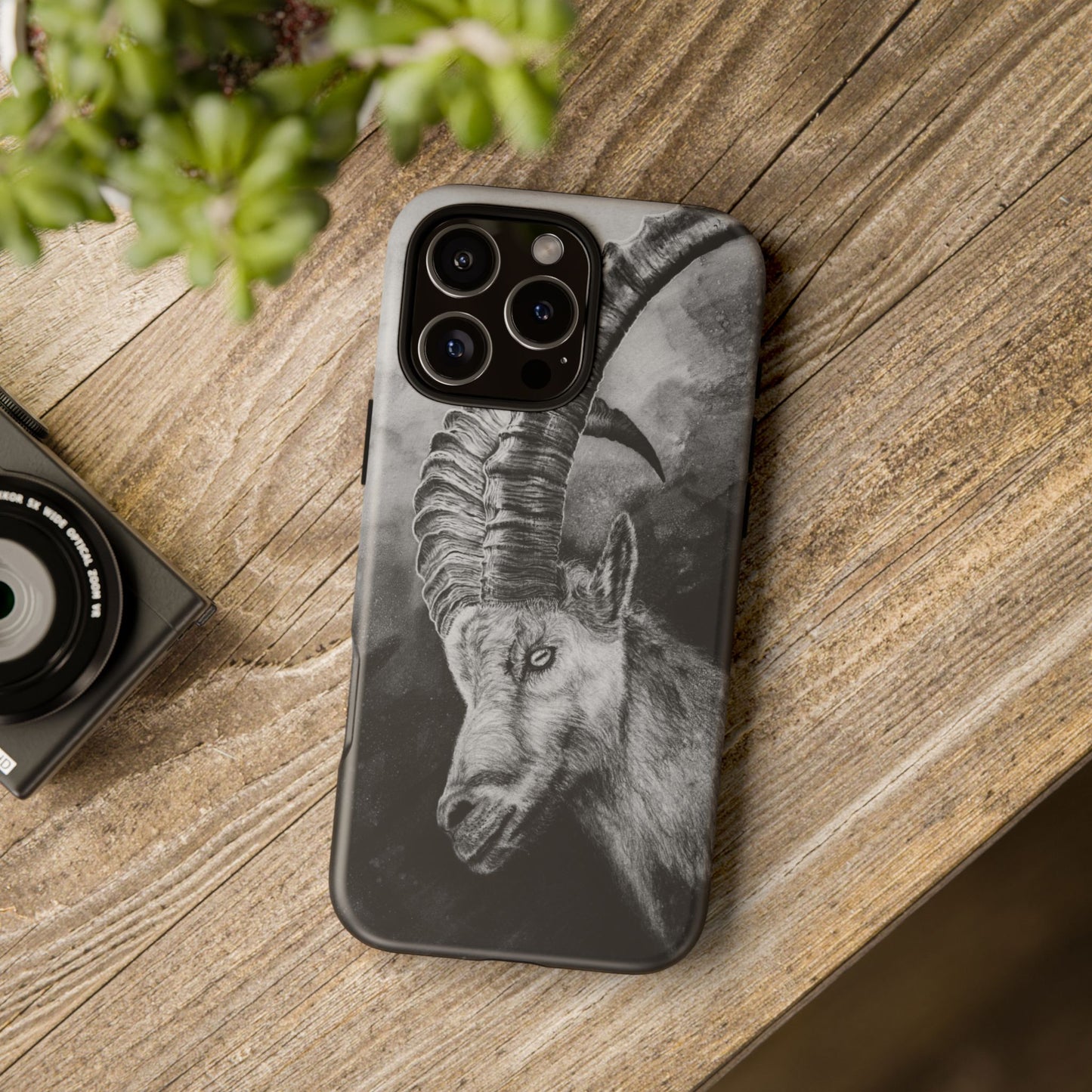 Apex, Alpine Mountain Goat, Tough Phone Case