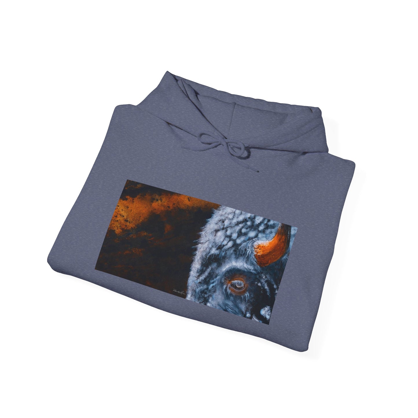 Storm Bison, Unisex Hoodie