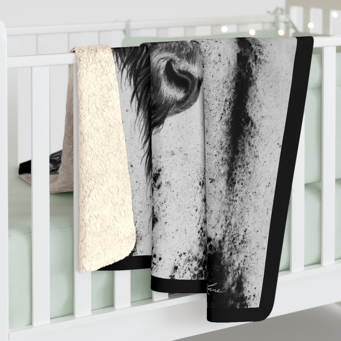 Pride, Bison Cozy Sherpa Fleece Blanket
