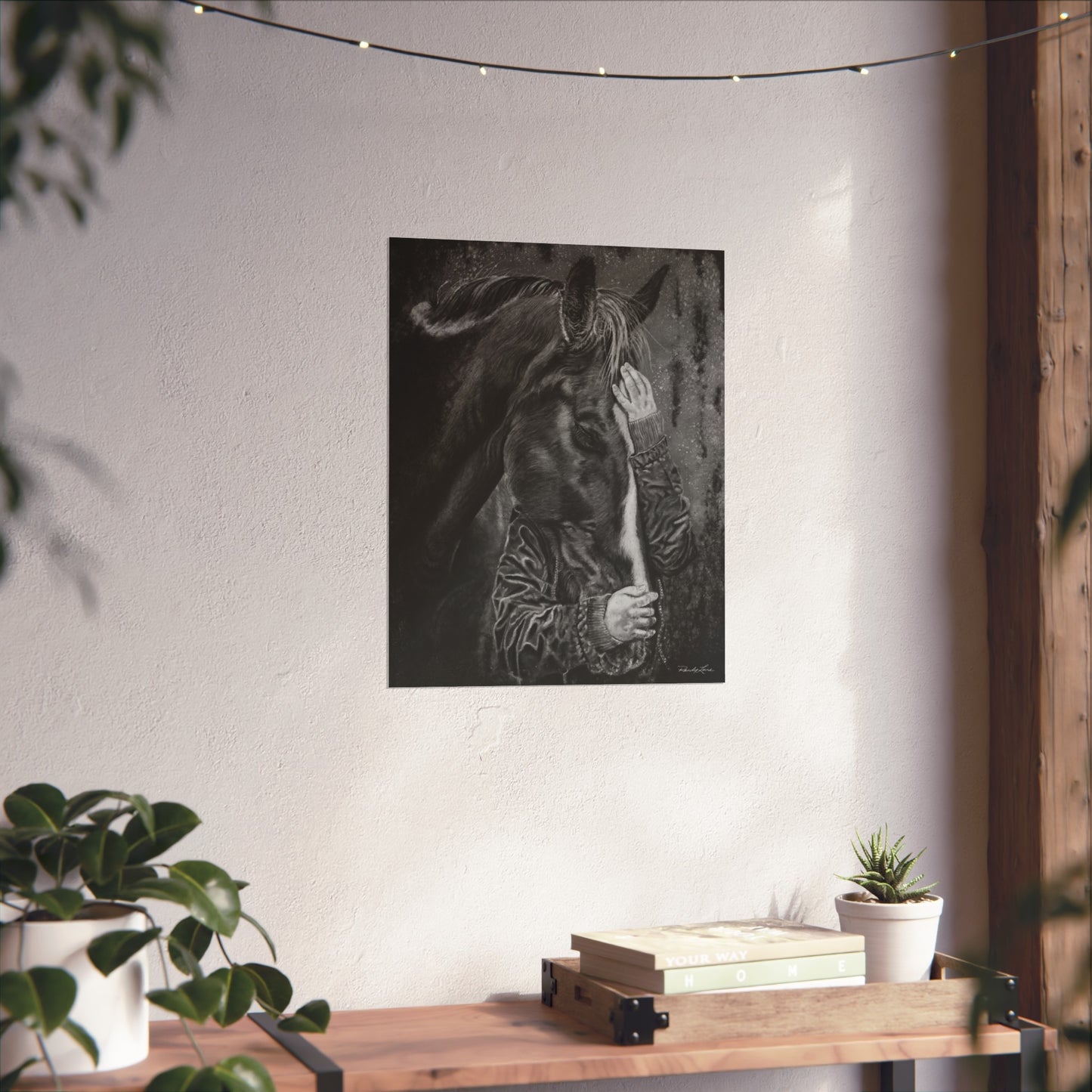 Secrets. Horse Lover's Fine Art Print