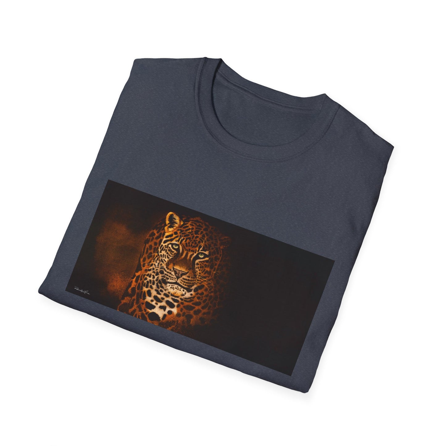 Shadow Hunter, Leopard Unisex Softstyle T-Shirt