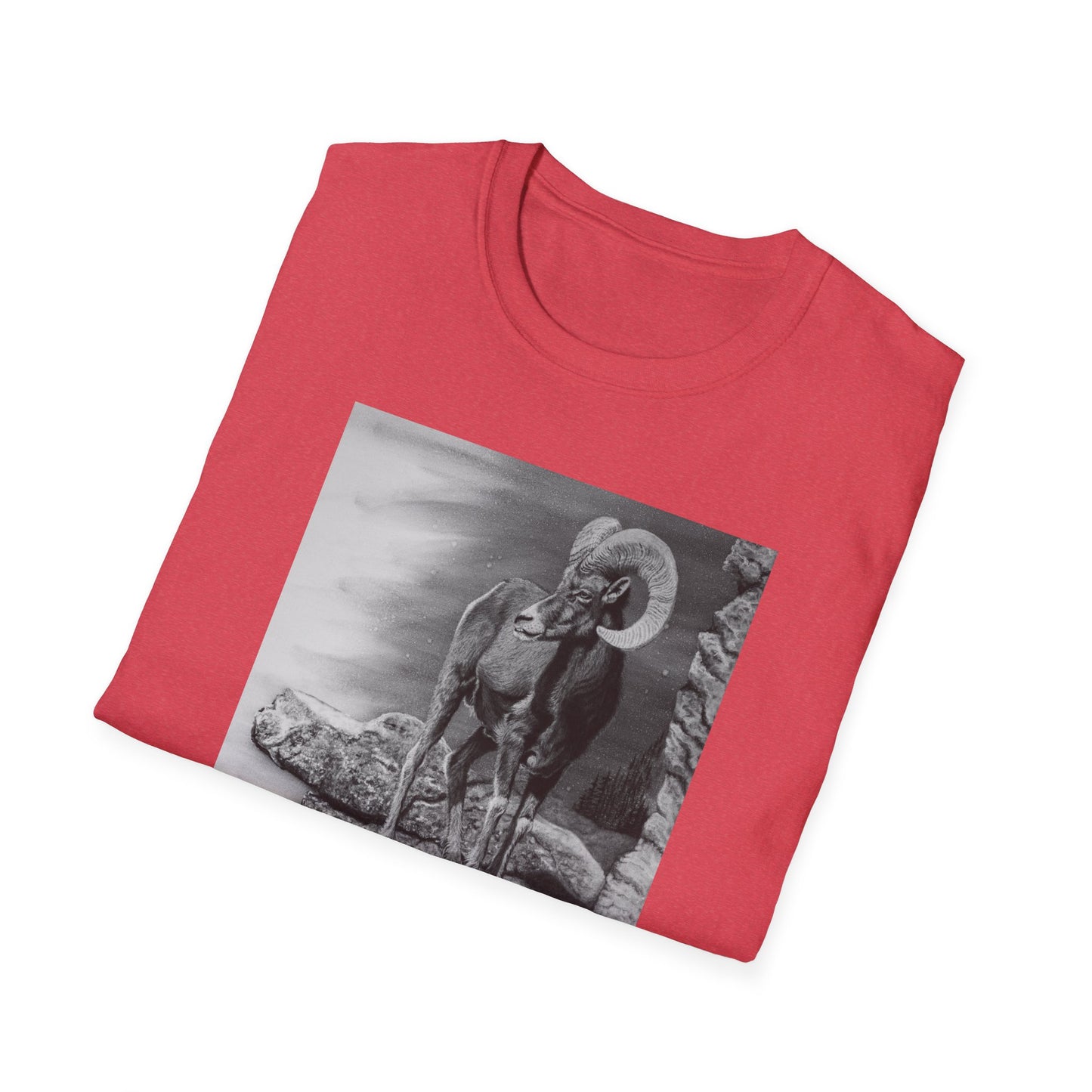 Legendary, Bighorn Sheep Unisex Softstyle Tee
