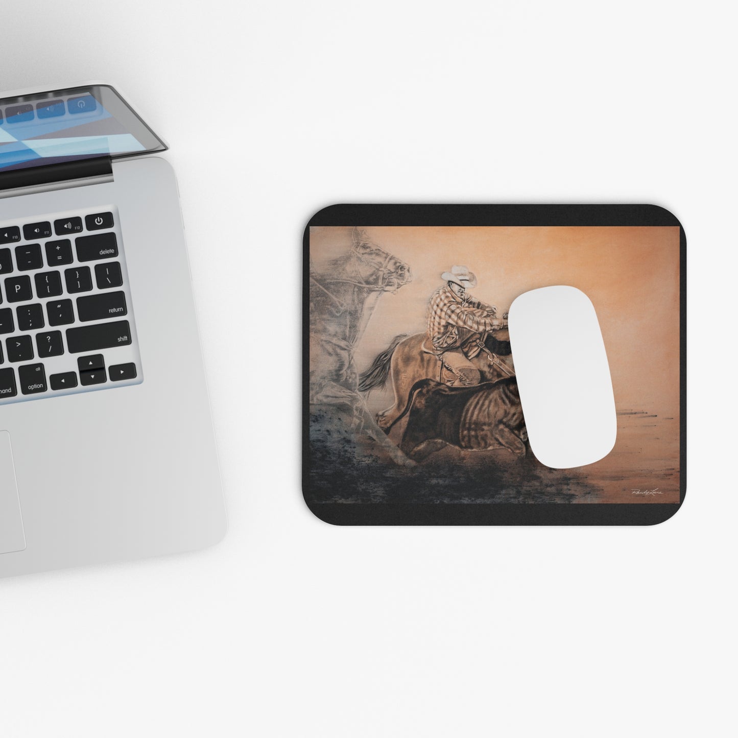 Get Some. Bulldogging Mouse Pad