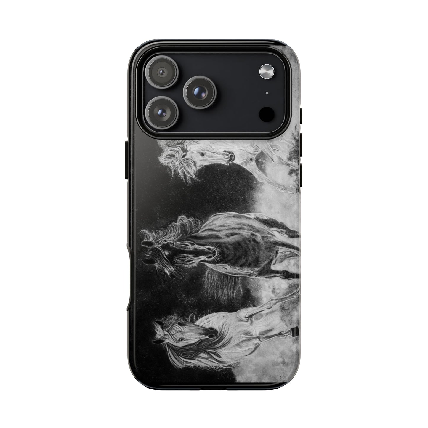 Midnight Run. Horse Phone Case