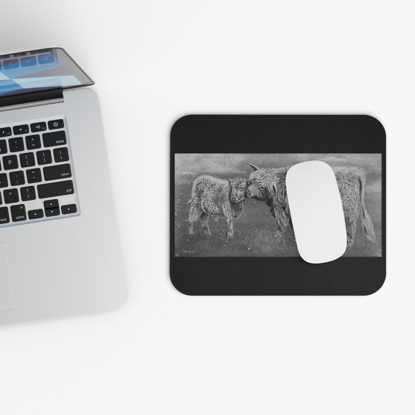 Highland Cow Mouse Pad