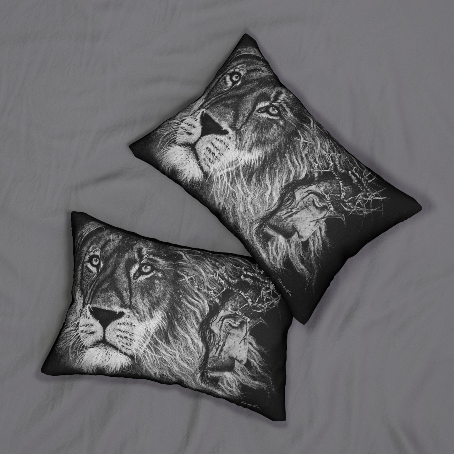 Lion King, Spun Polyester Lumbar Pillow