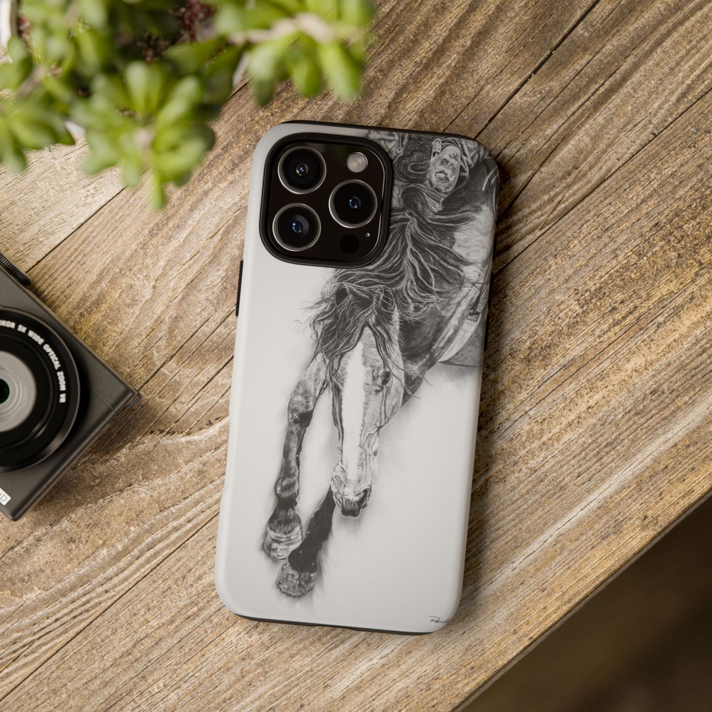 Crazy 8. Rodeo Art Phone Case