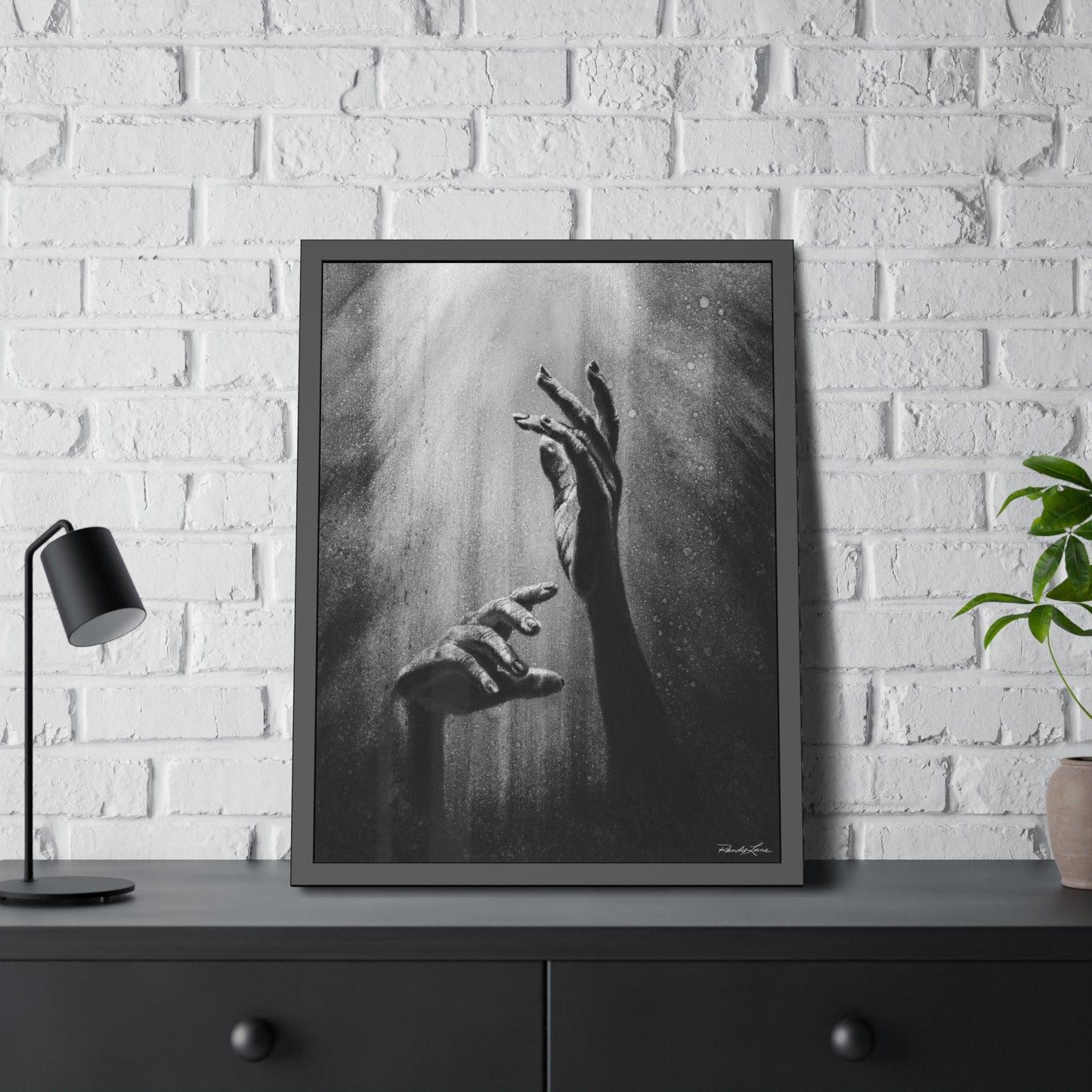Divine Dance. Framed Fine Art Print