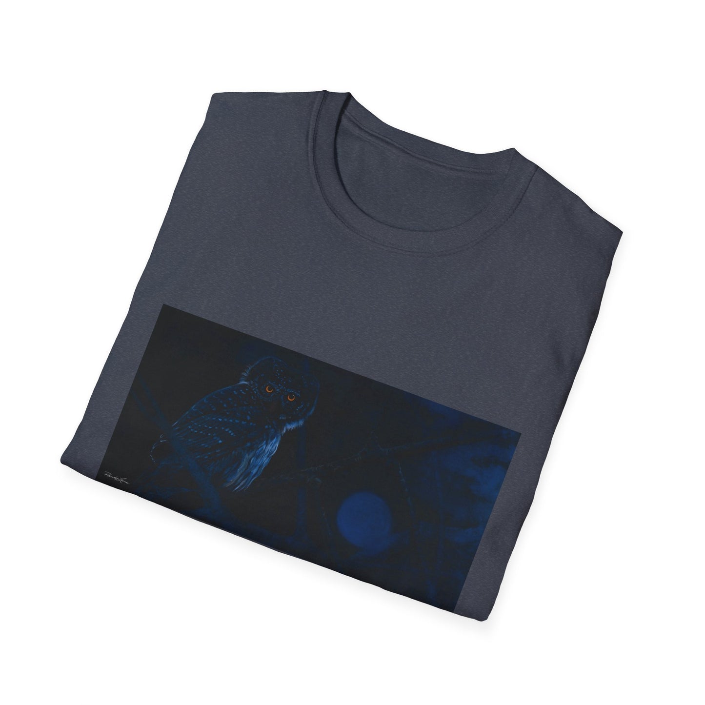 Bright Eyes, Owl theme Unisex Softstyle T-Shirt