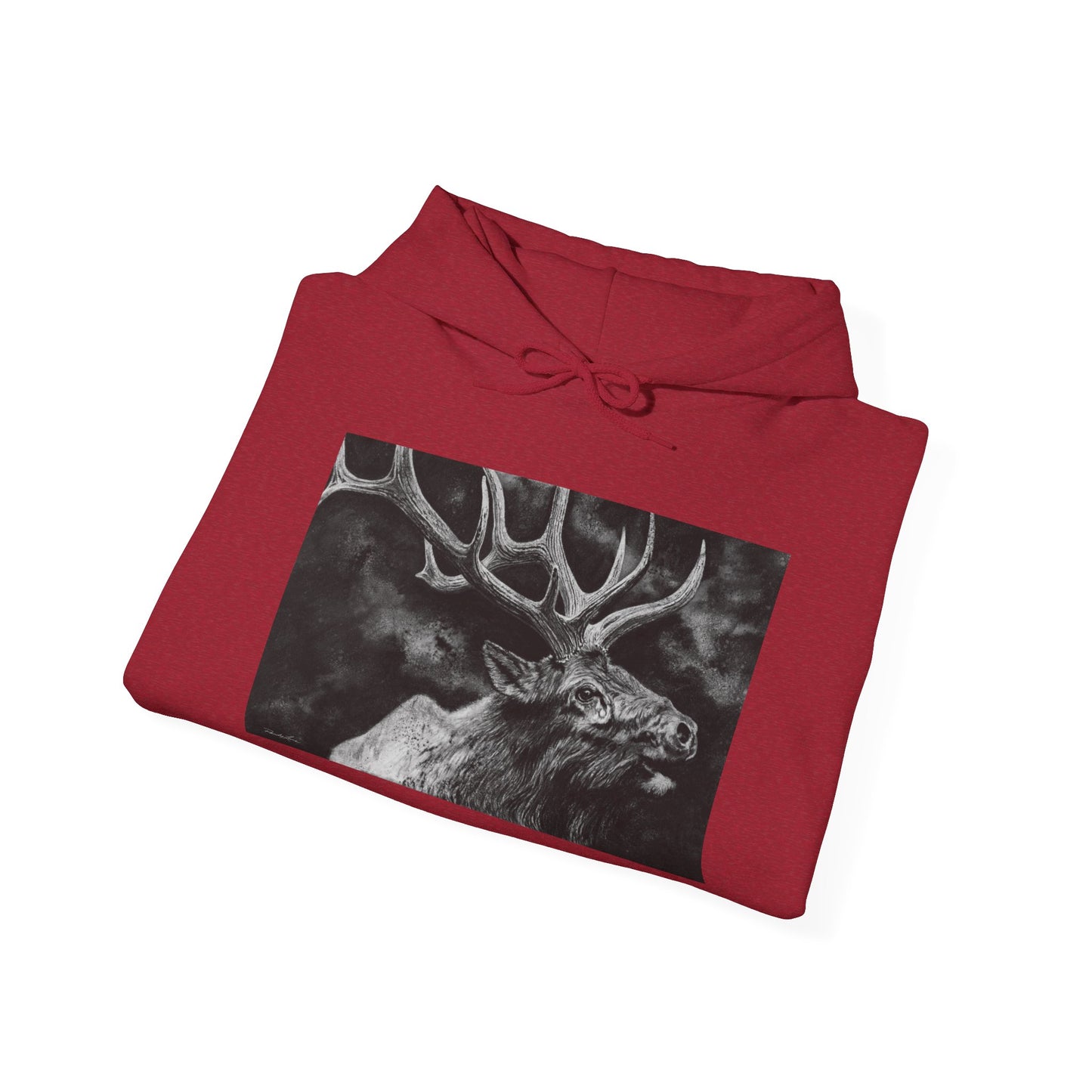 Gladiator, Elk Hooded Unisex Sweatshirt