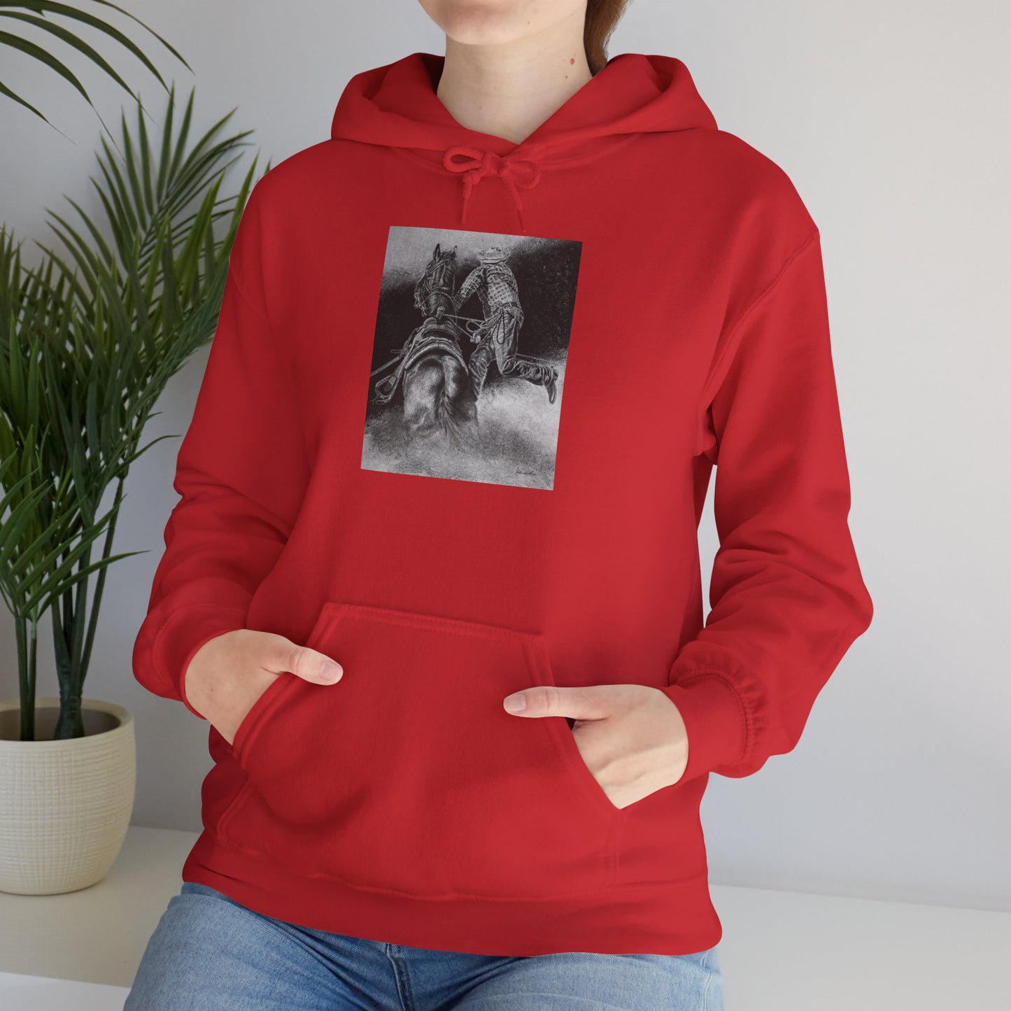 The Dismount. Steer Roper Unisex Hooded Sweatshirt