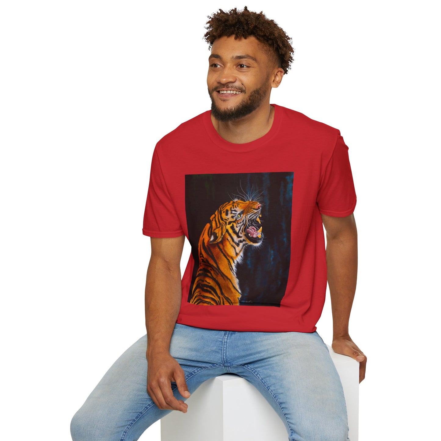 Beautifully Bold, Tiger Roar Unisex Softstyle T-Shirt