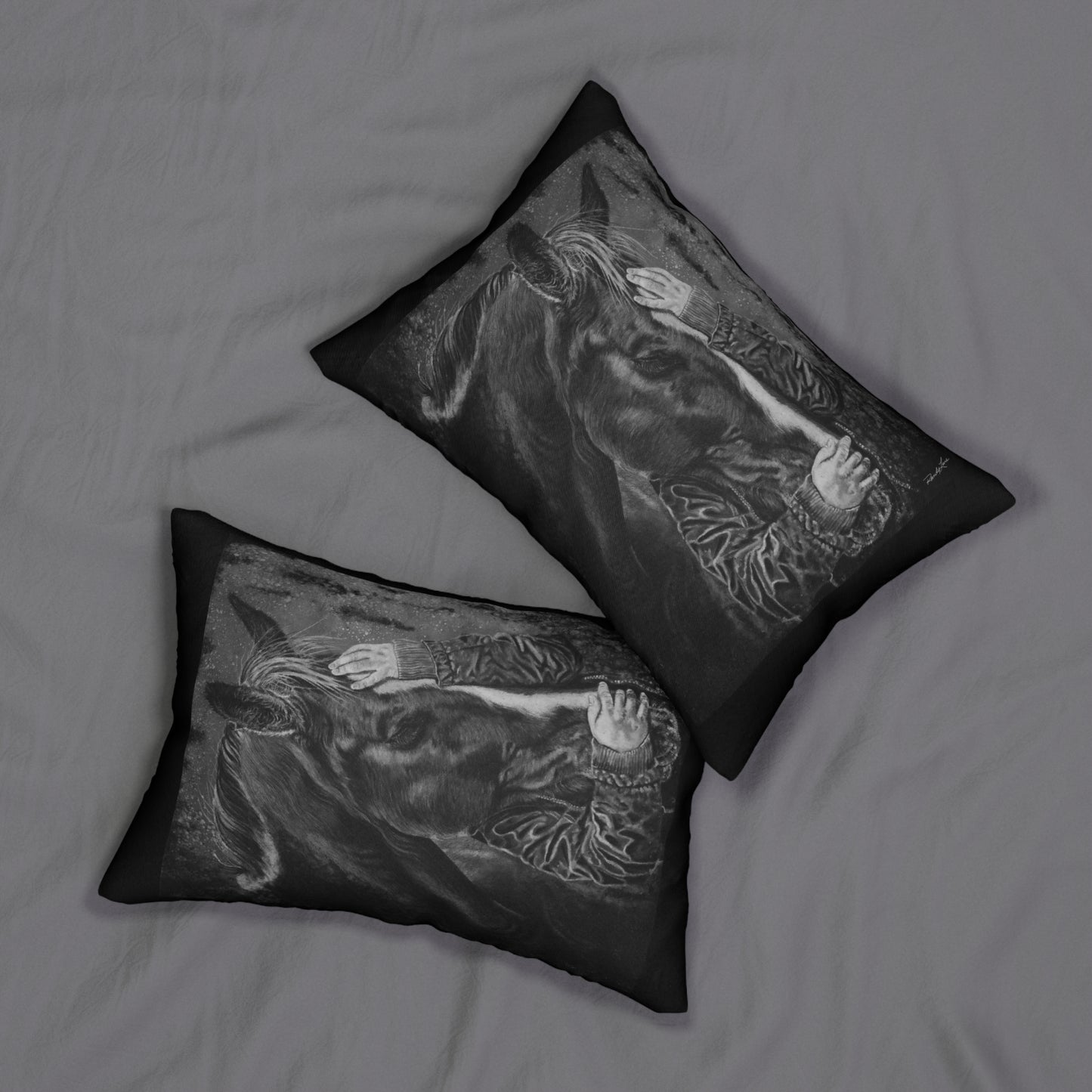 Secrets. Horse Lover's Lumbar Pillow