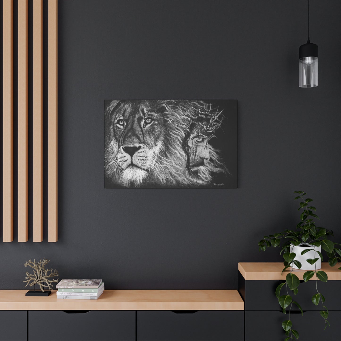 Lion King, Canvas Fine Art Print