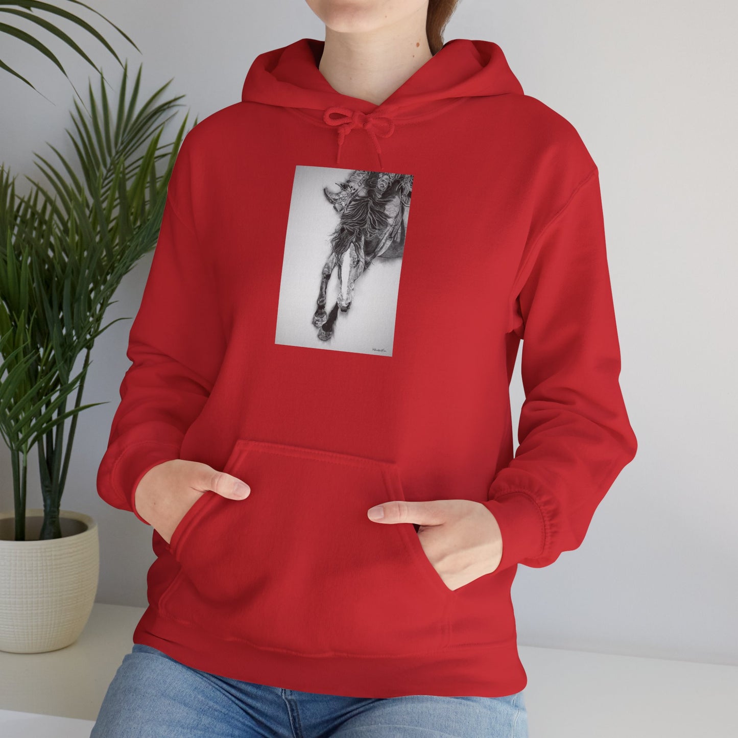 Crazy 8. Rodeo Art Unisex Hoodie