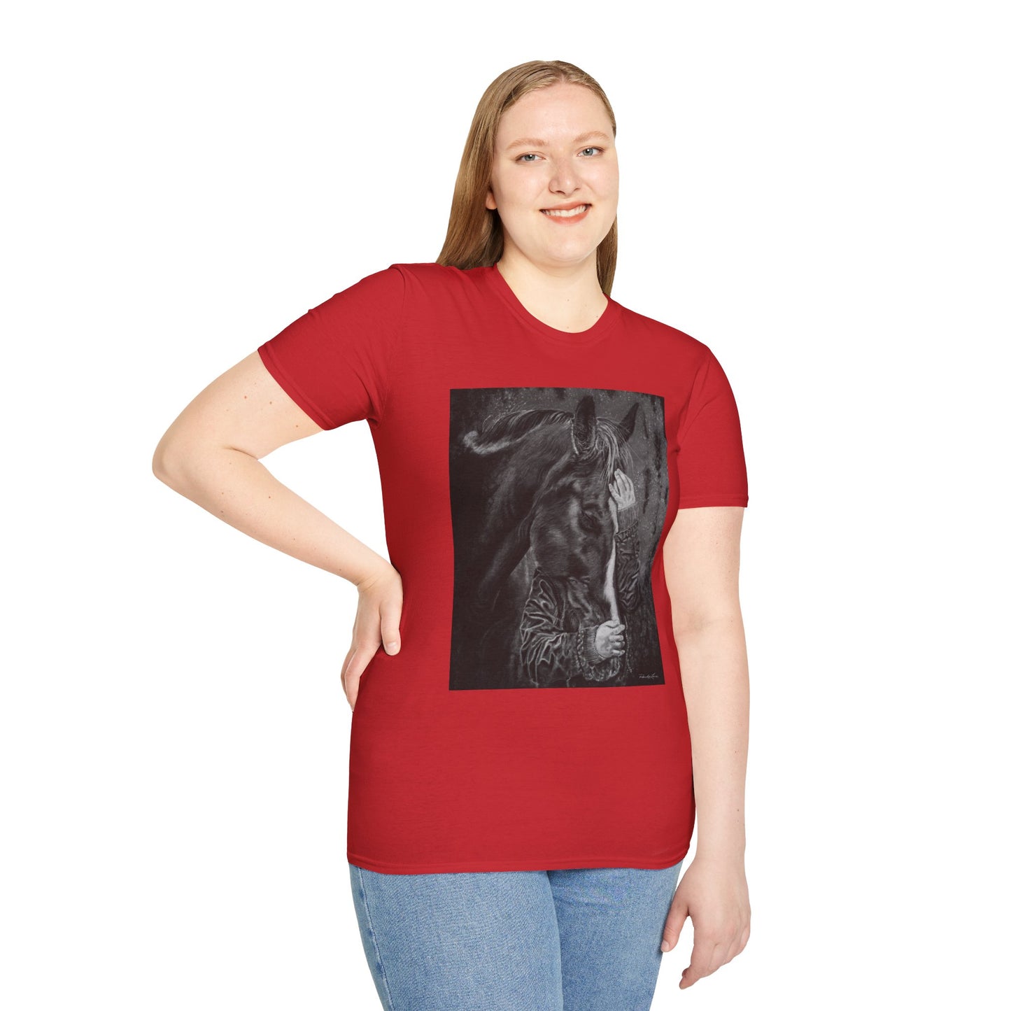 Secrets. Horse Lover's Unisex Softstyle T-Shirt