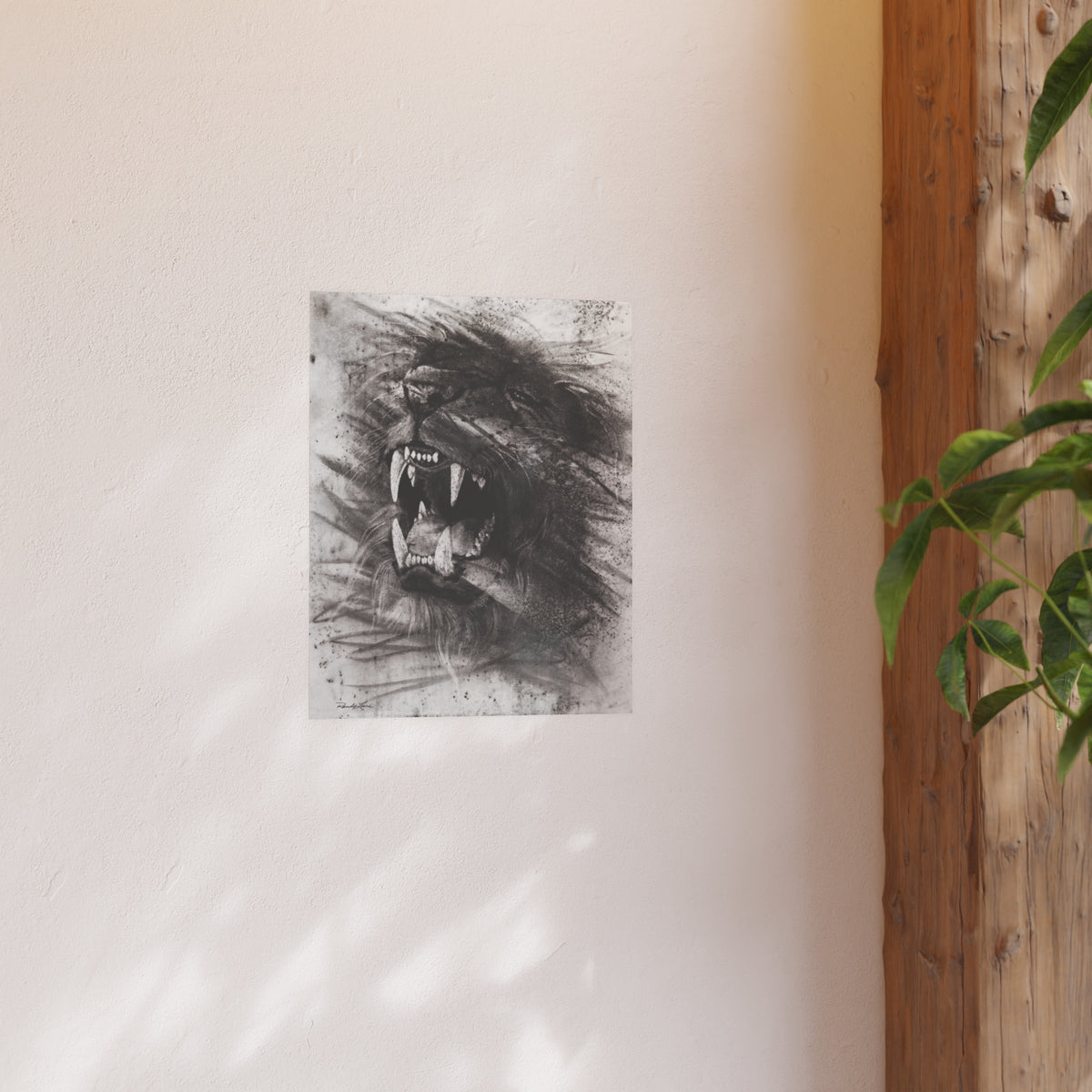 Let the Lion Roar, Roaring Lion Fine Art Print (Satin or Archival Matte)