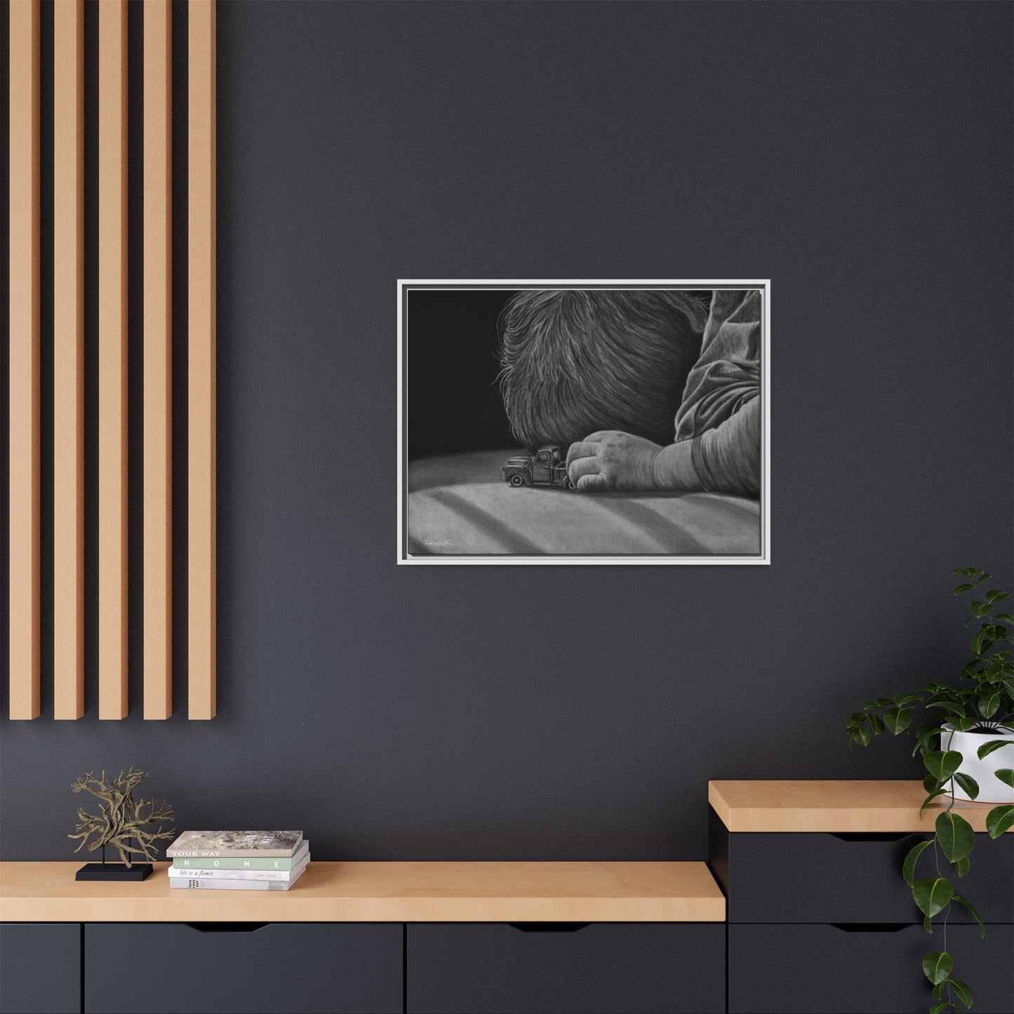 The Gift, Framed Fine Art Print