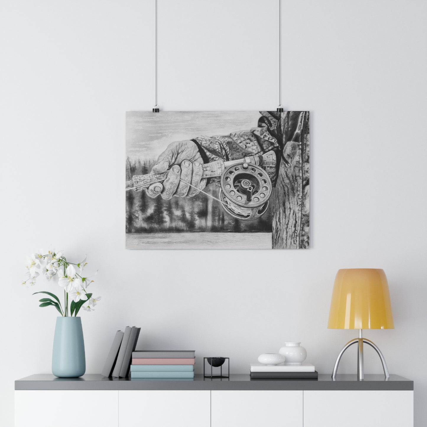 Therapy, Fly Fishing Giclée Art Print