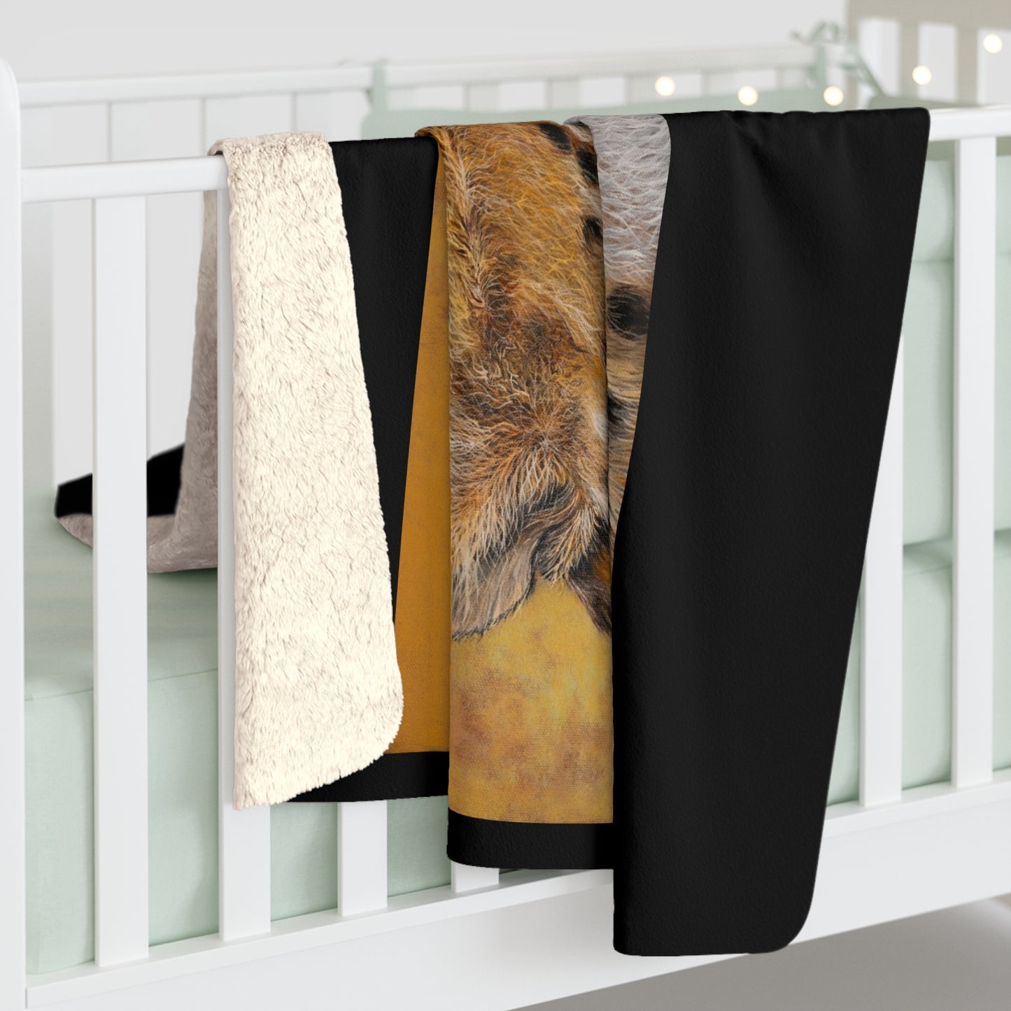 Cheetah Chill, Cozy Cheetah Sherpa Fleece Blanket