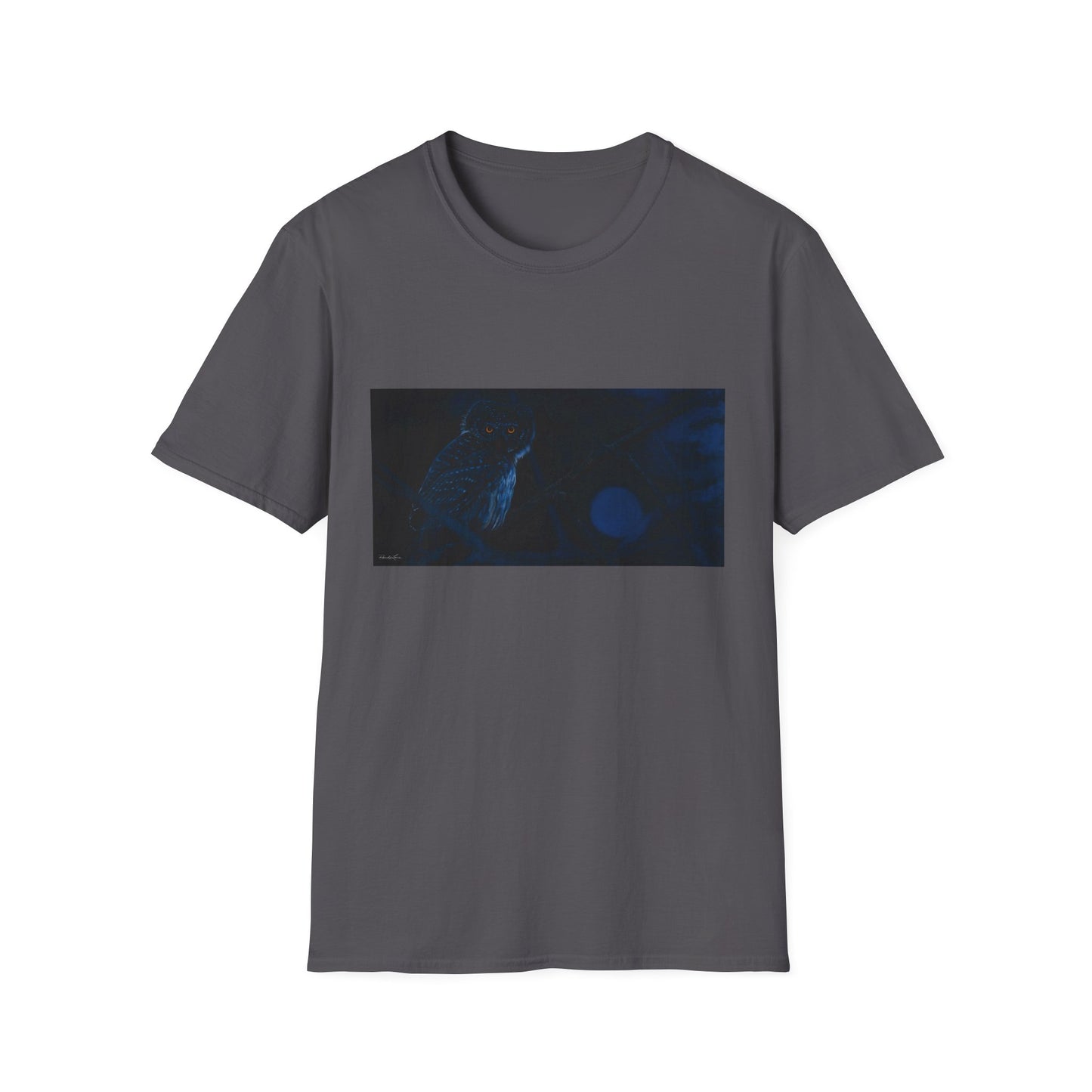 Bright Eyes, Owl theme Unisex Softstyle T-Shirt