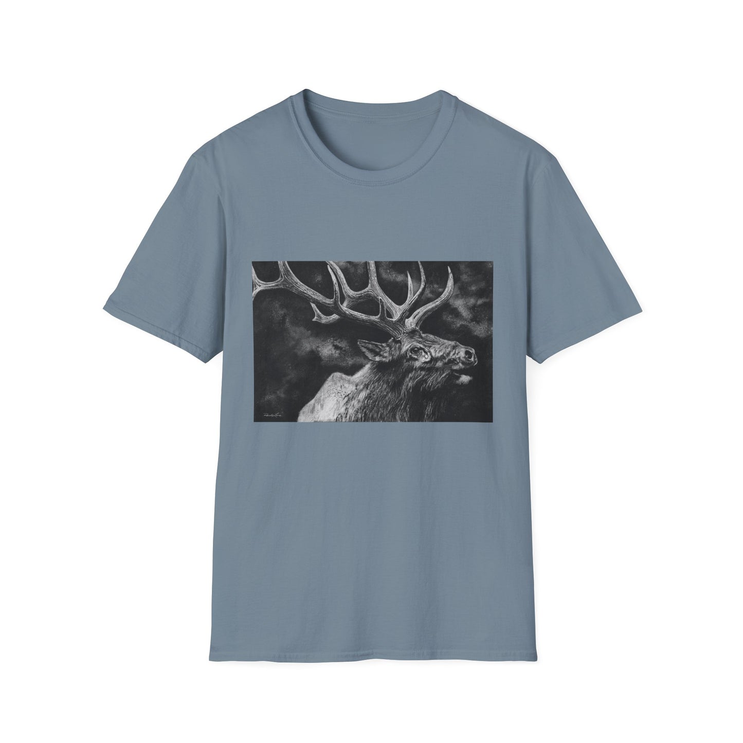Gladiator, Elk Design Unisex Softstyle Tee