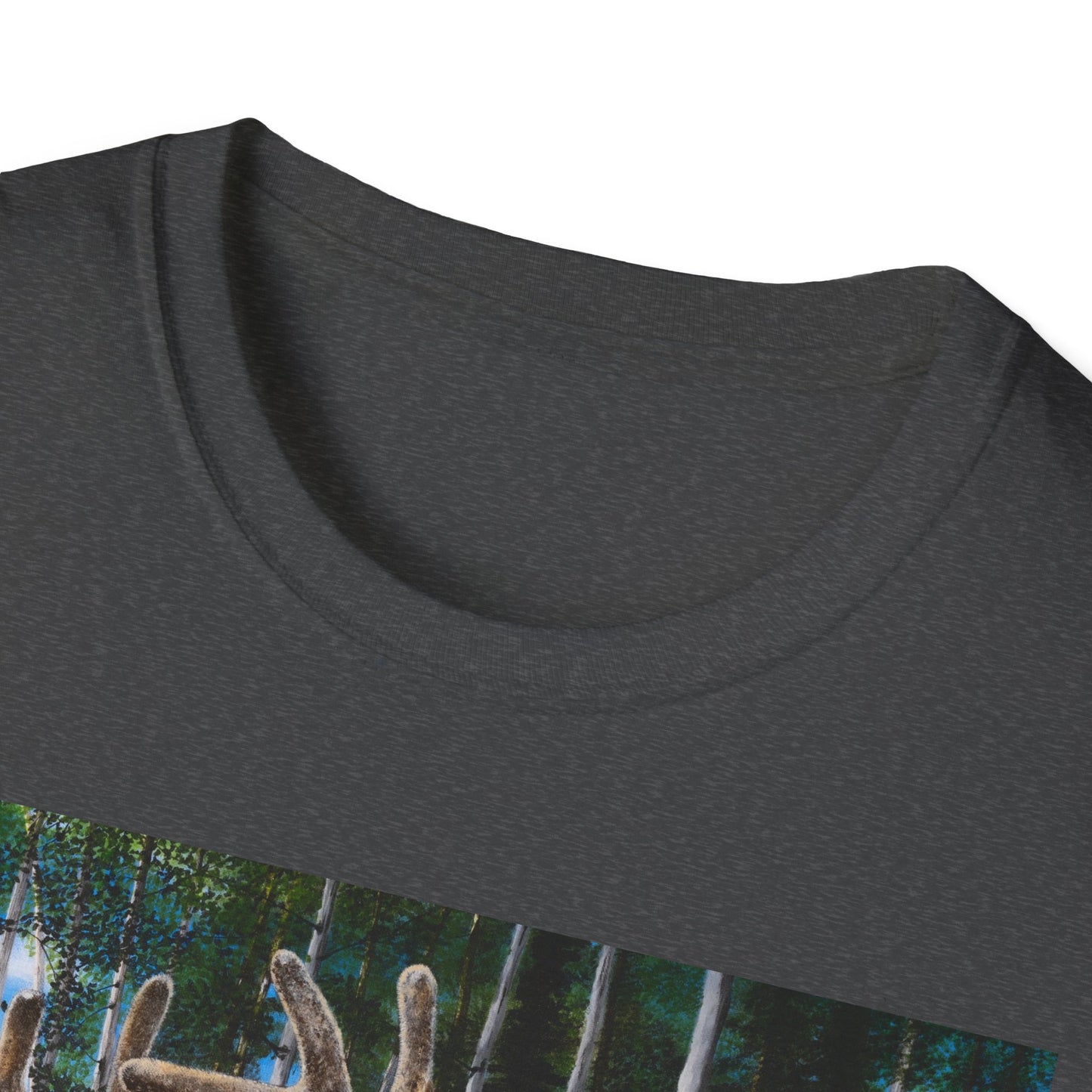 Velvet Crush, Deer Unisex Softstyle T-Shirt