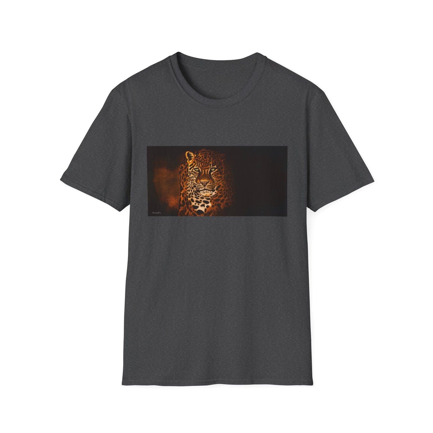 Shadow Hunter, Leopard Unisex Softstyle T-Shirt