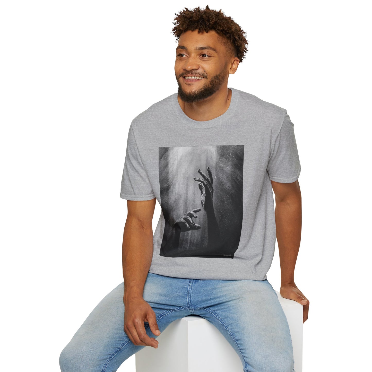 Divine Dance. Emotive Art T-Shirt, Unisex Graphic Tee