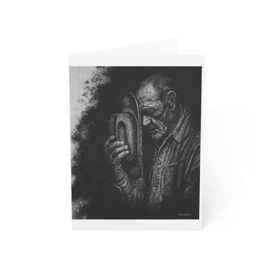 Cowboys Prayer. Greeting Cards