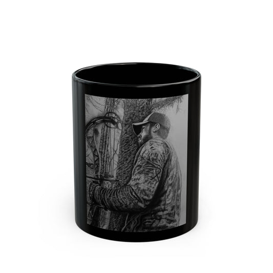 The Grind, Archery Hunter Black Mug, 11oz & 15oz Options