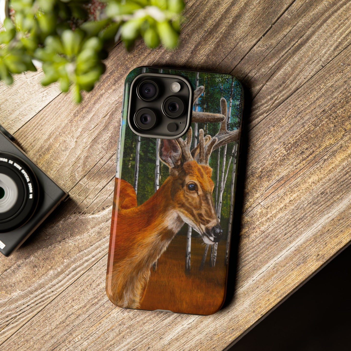 Velvet Crush, Deer Tough Phone Cases