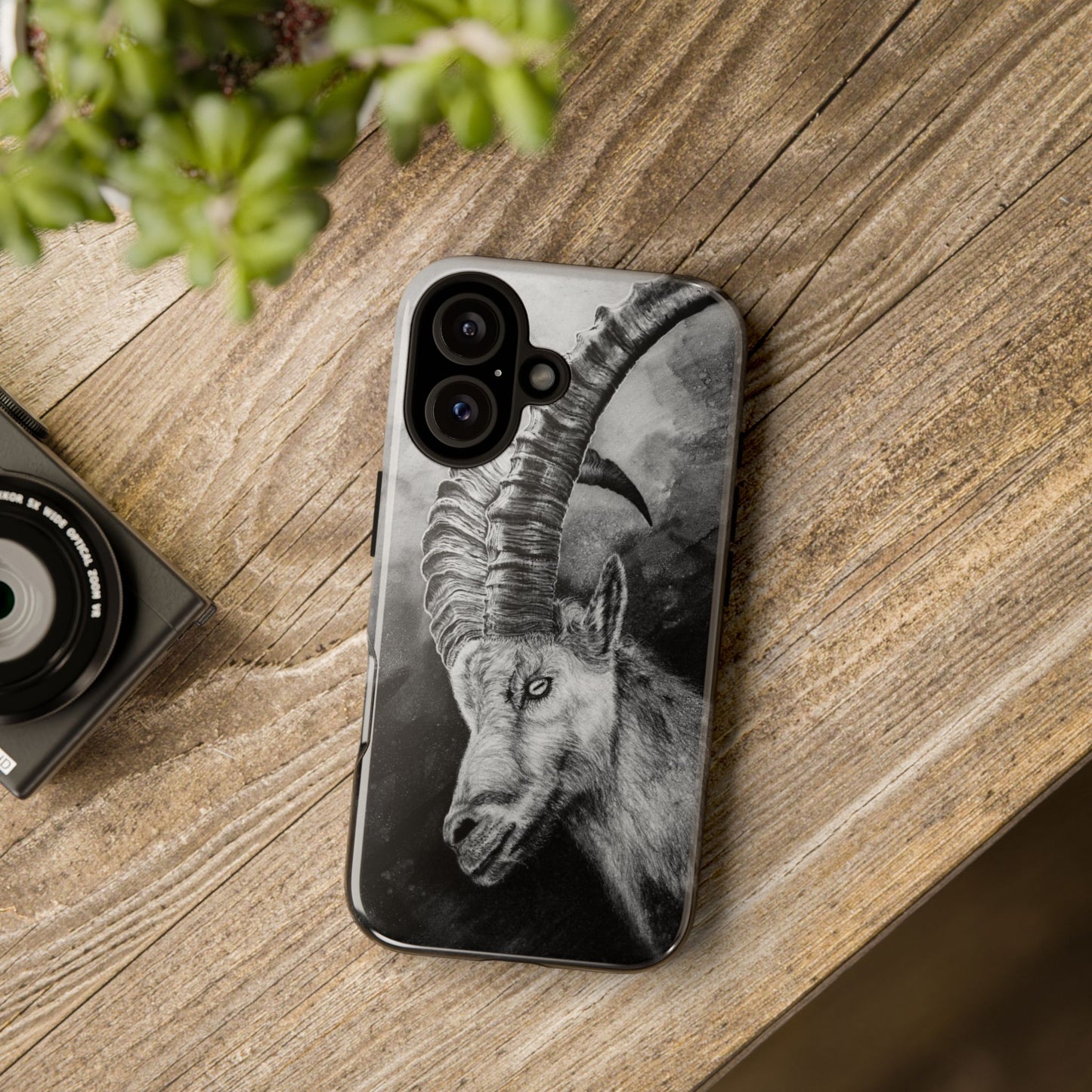 Apex, Alpine Mountain Goat, Tough Phone Case