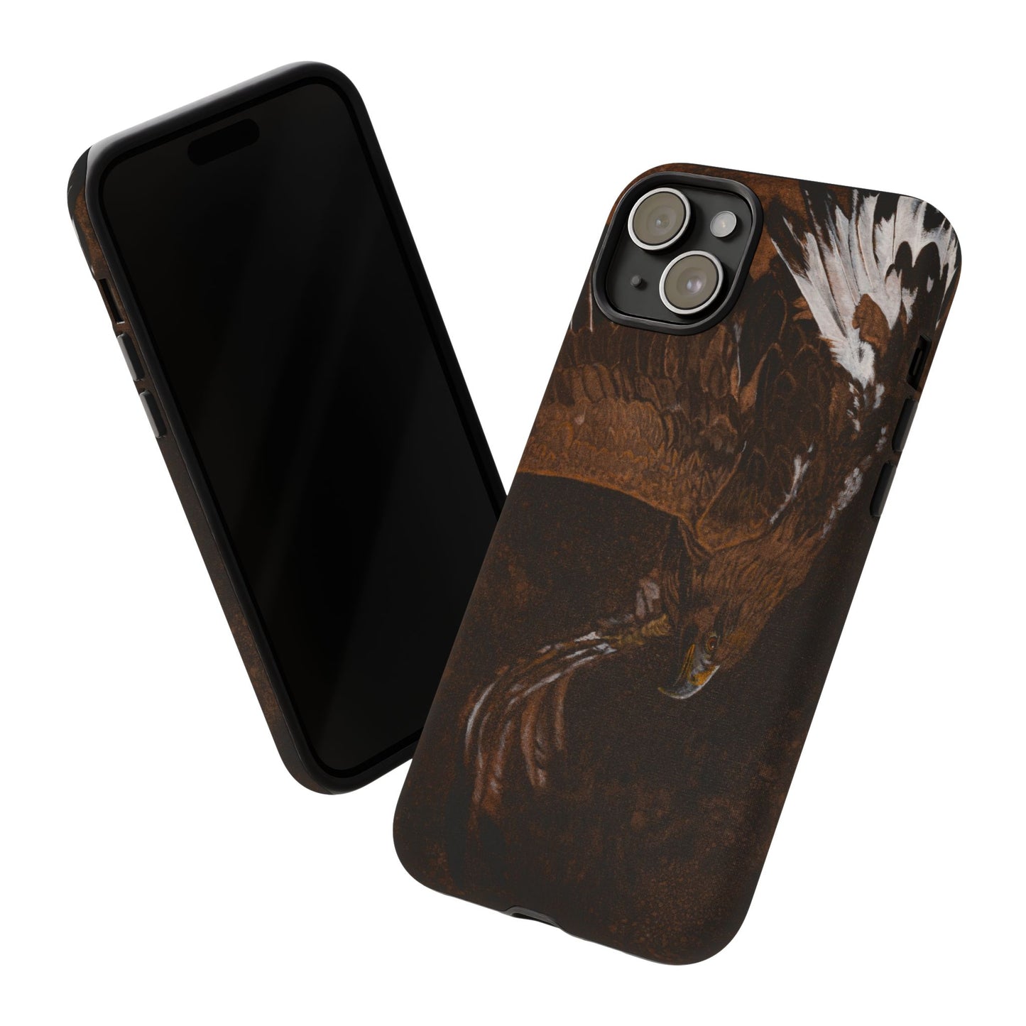 Golden Flight, Eagle Design Phone Case, Tough Cases