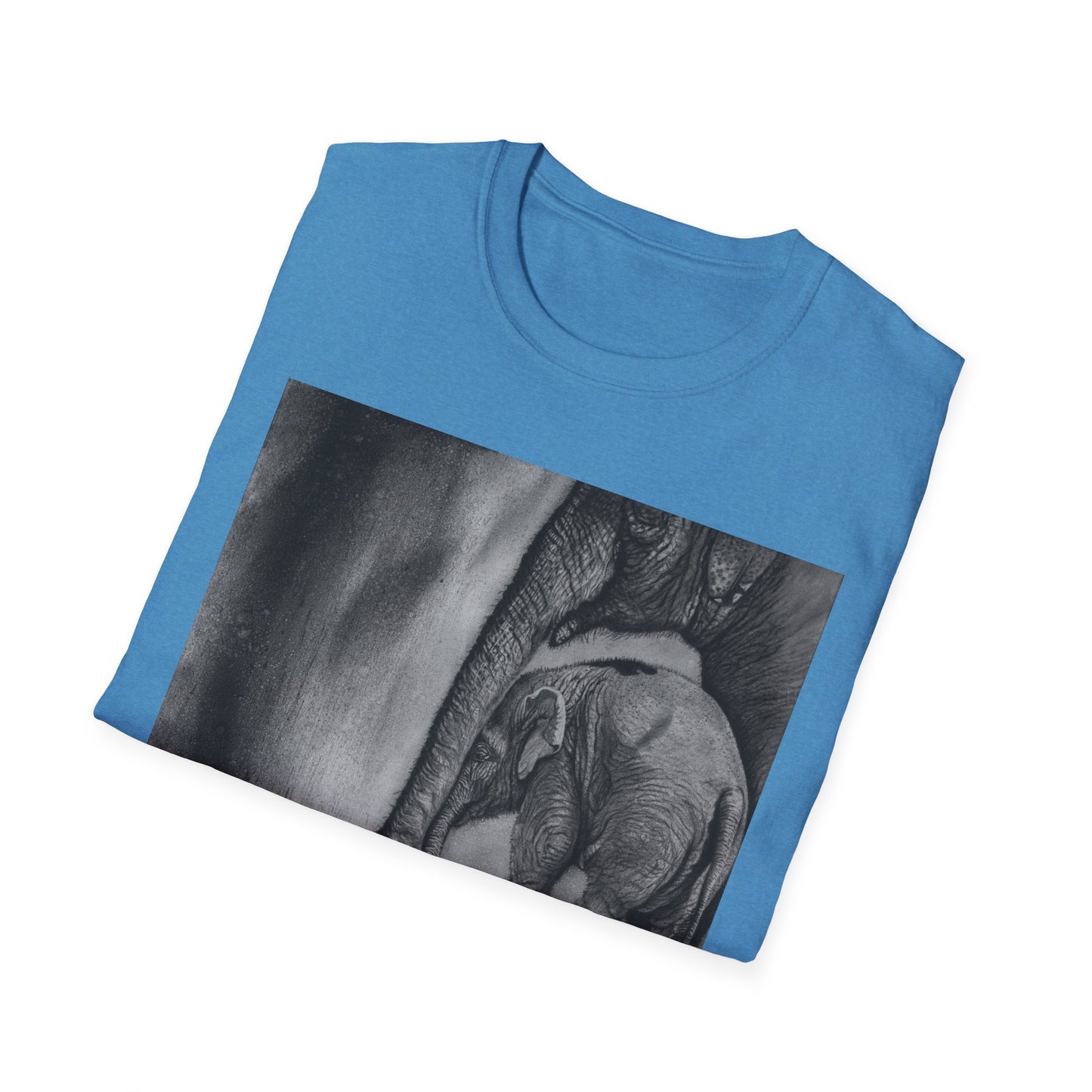 Trunks of Love, Elephant Unisex Softstyle T-Shirt