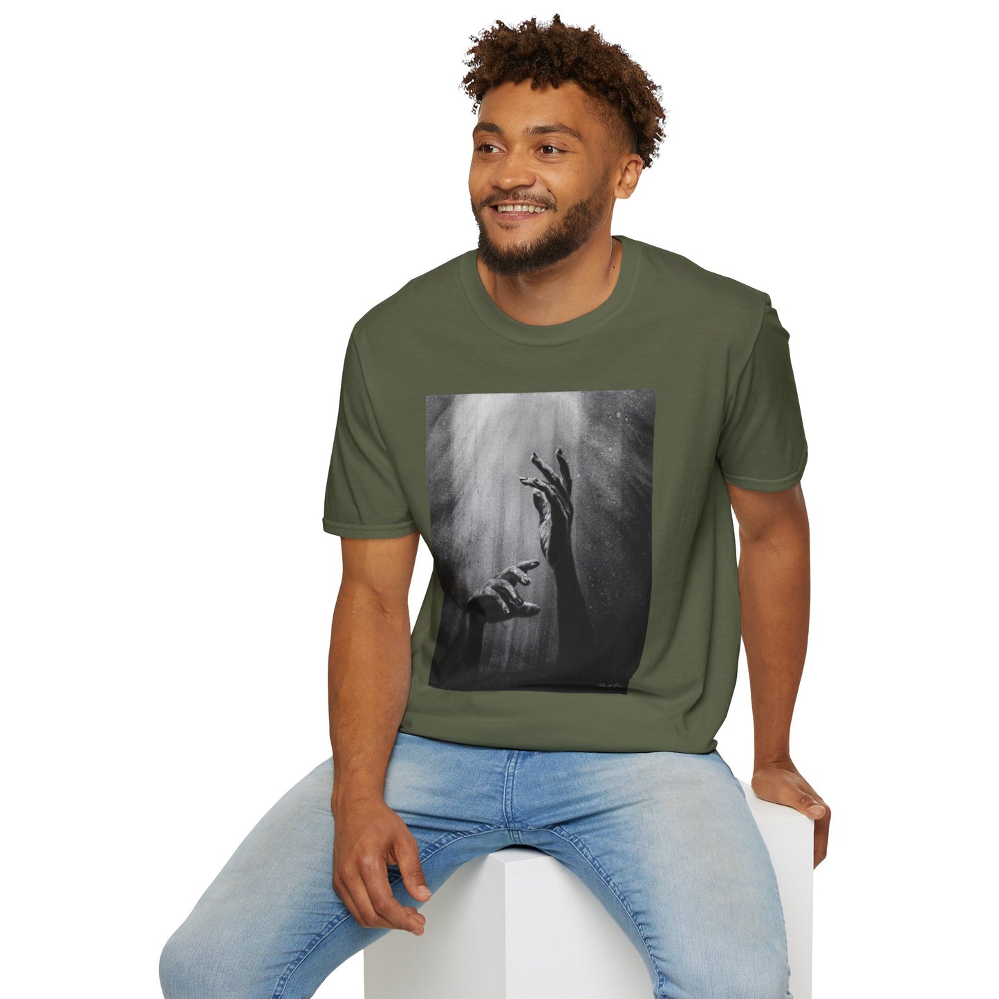 Divine Dance. Emotive Art T-Shirt, Unisex Graphic Tee