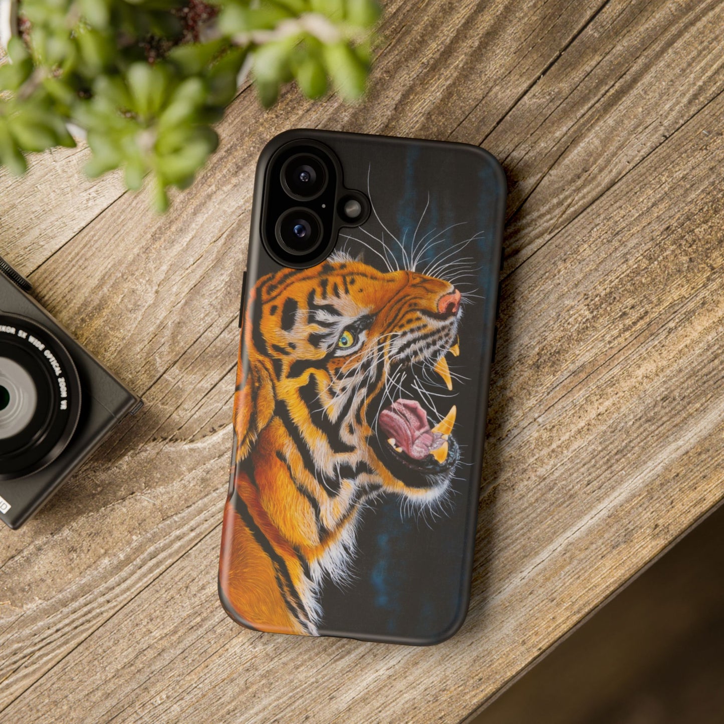 Beautifully Bold, Roaring Tiger Phone Case