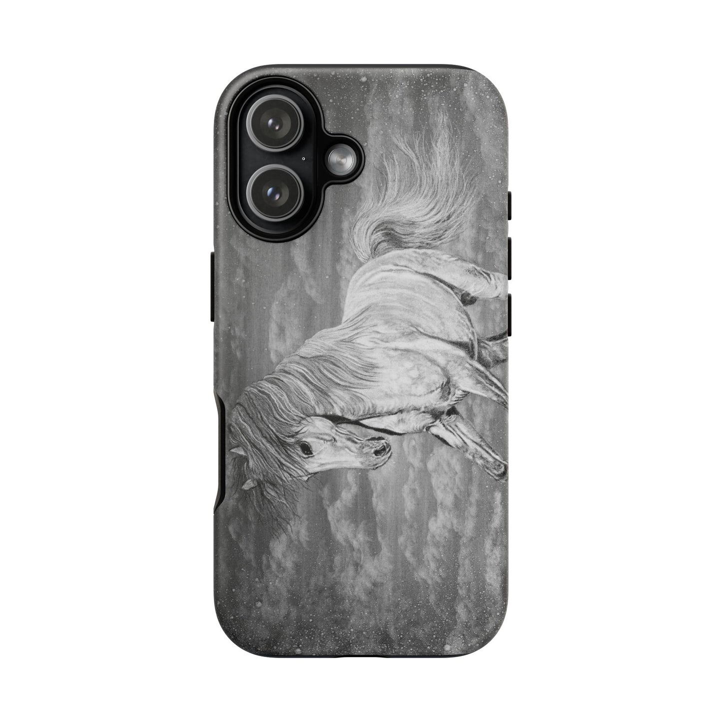 Equine Elegance. Prancing Horse Phone Case