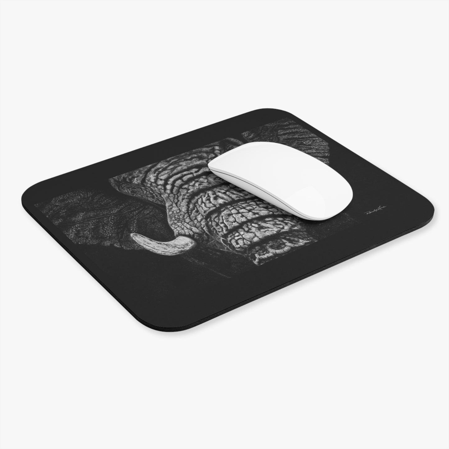Ebony and Ivory, Elephant Design Mouse Pad