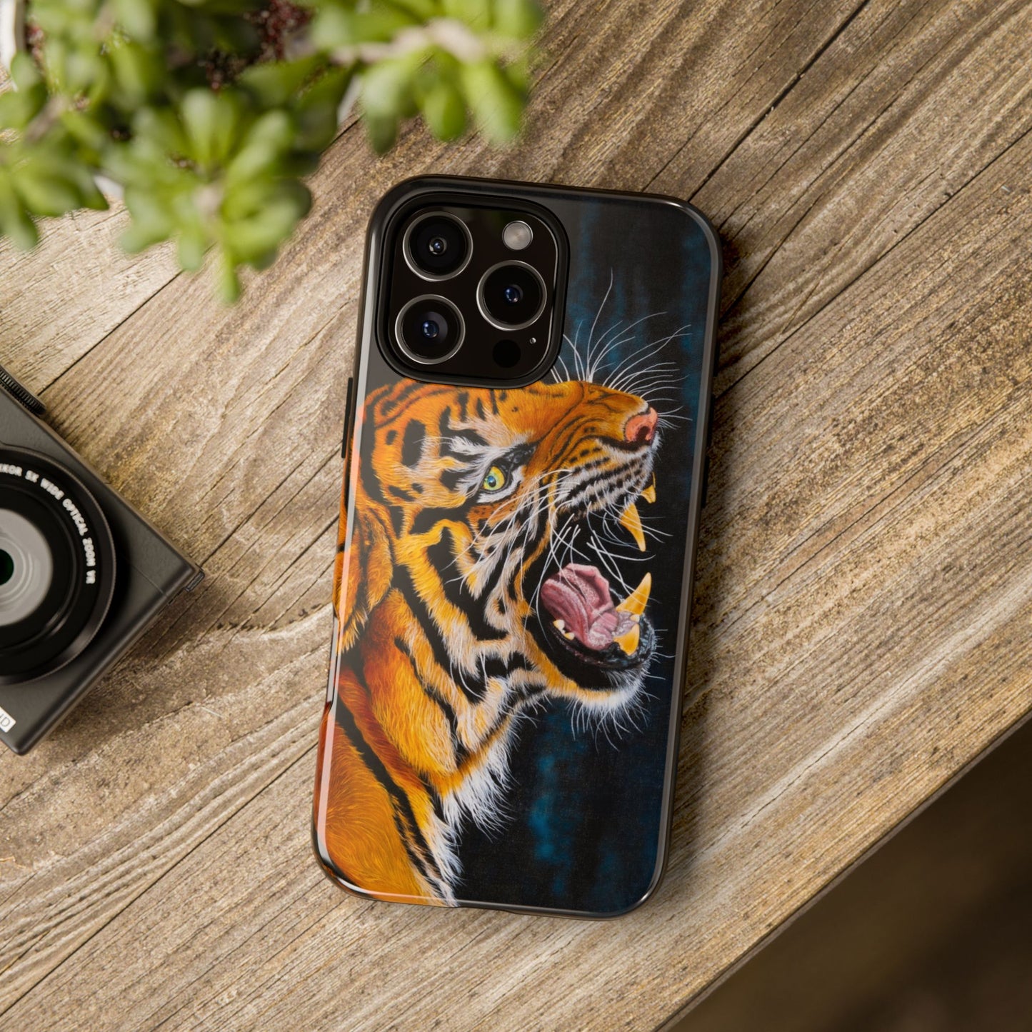Beautifully Bold, Roaring Tiger Phone Case