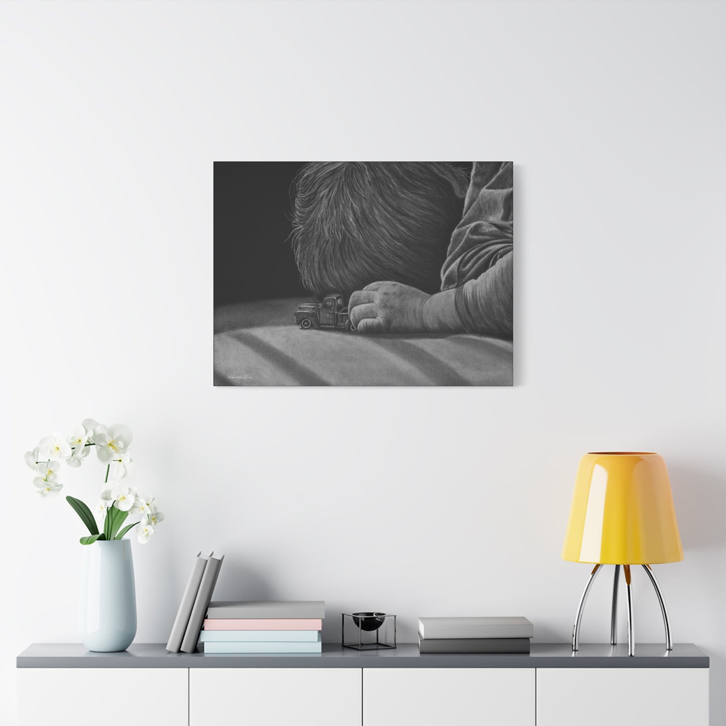 The Gift,  Stretched Fine Art Print Canvas