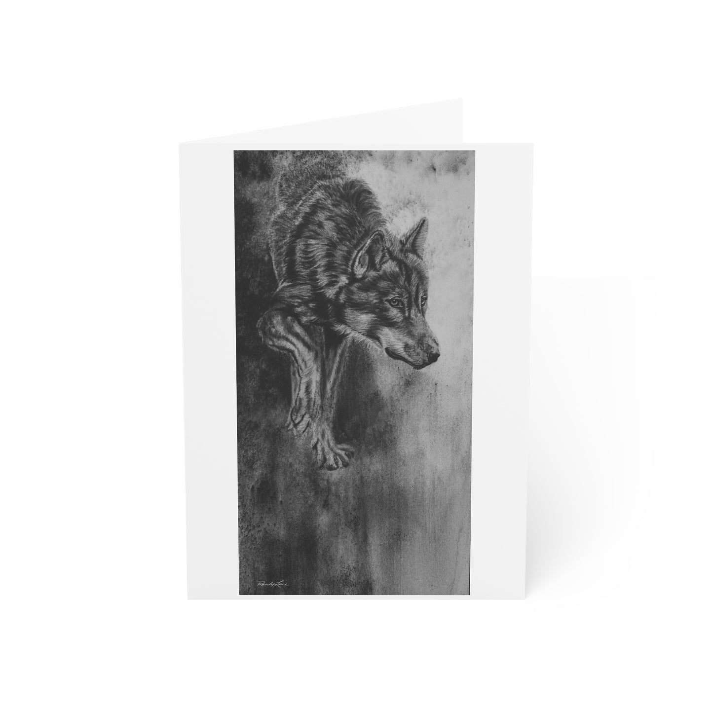 Specter, Artistic Wolf Greeting Cards