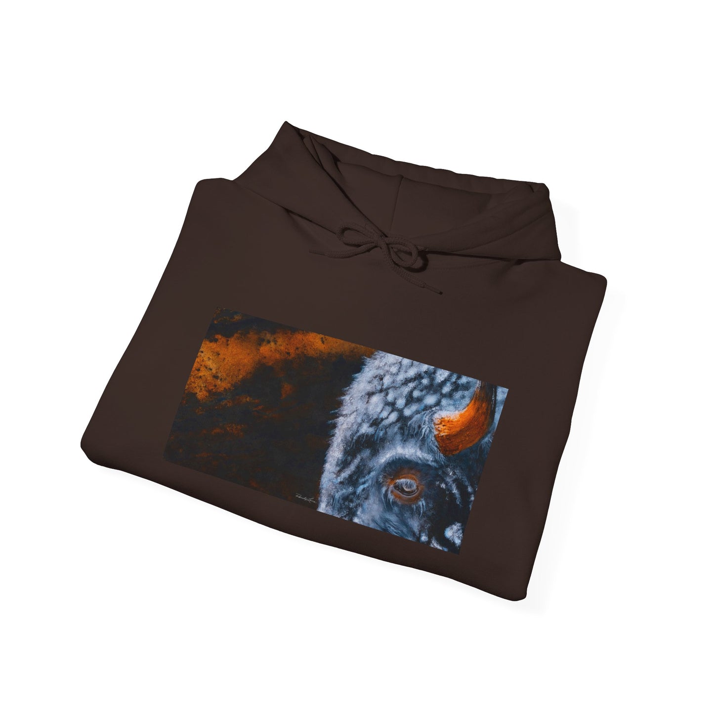 Storm Bison, Unisex Hoodie