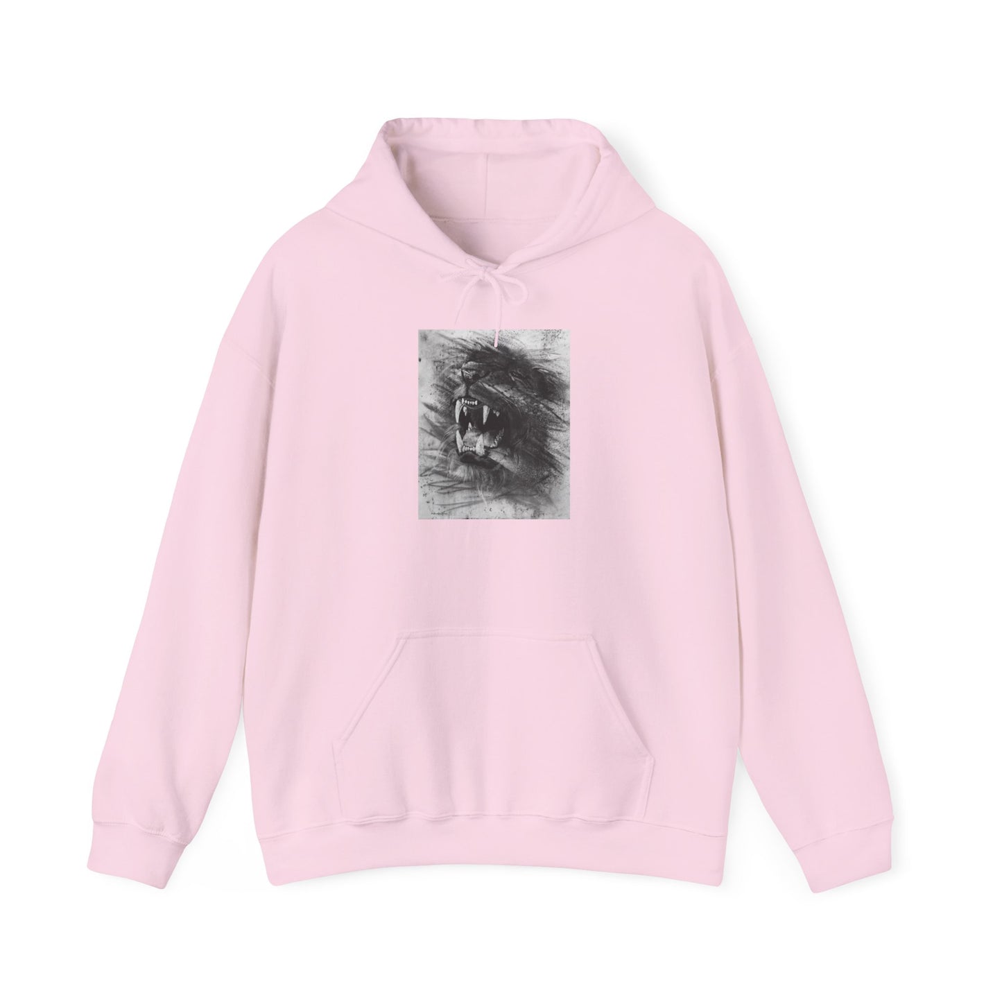 Let the Lion Roar, Lion Graphic Hoodie, Unisex Heavy Blend Hooded Sweatshirt