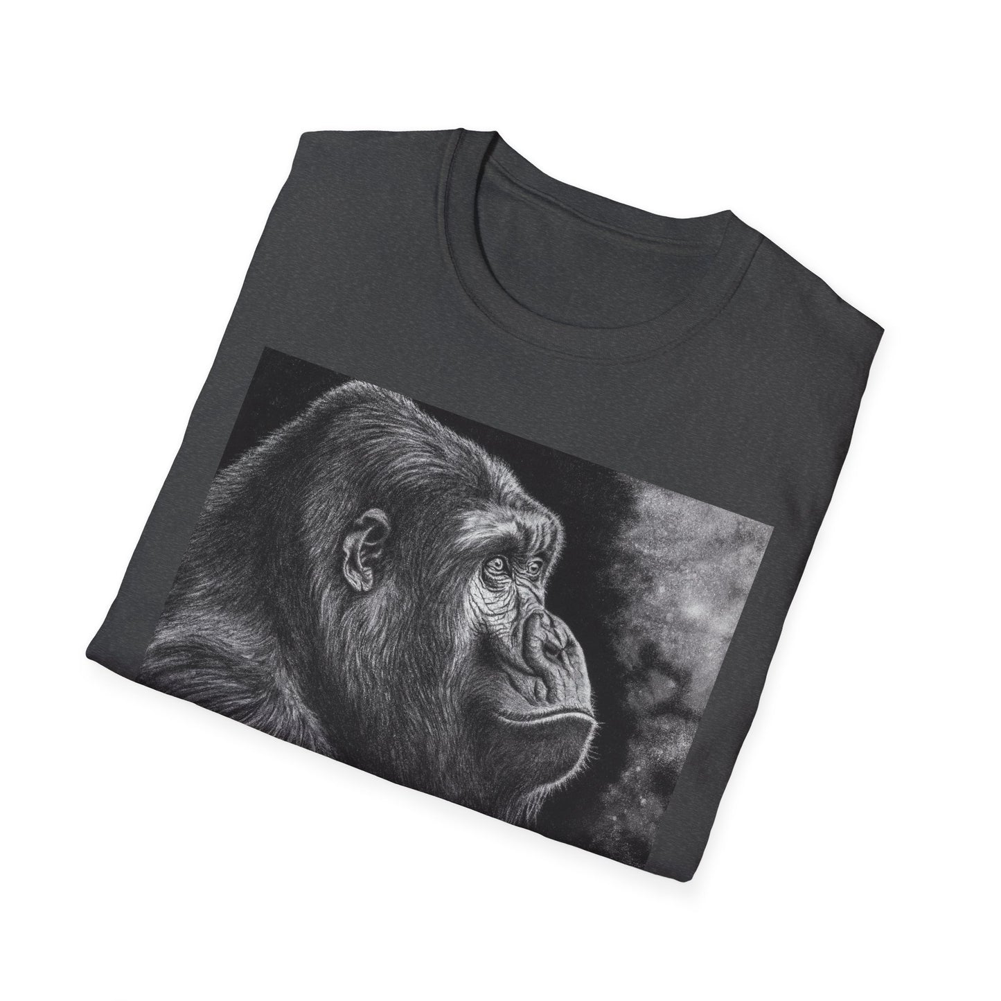 Gorilla Art T-Shirt, Unisex Tee