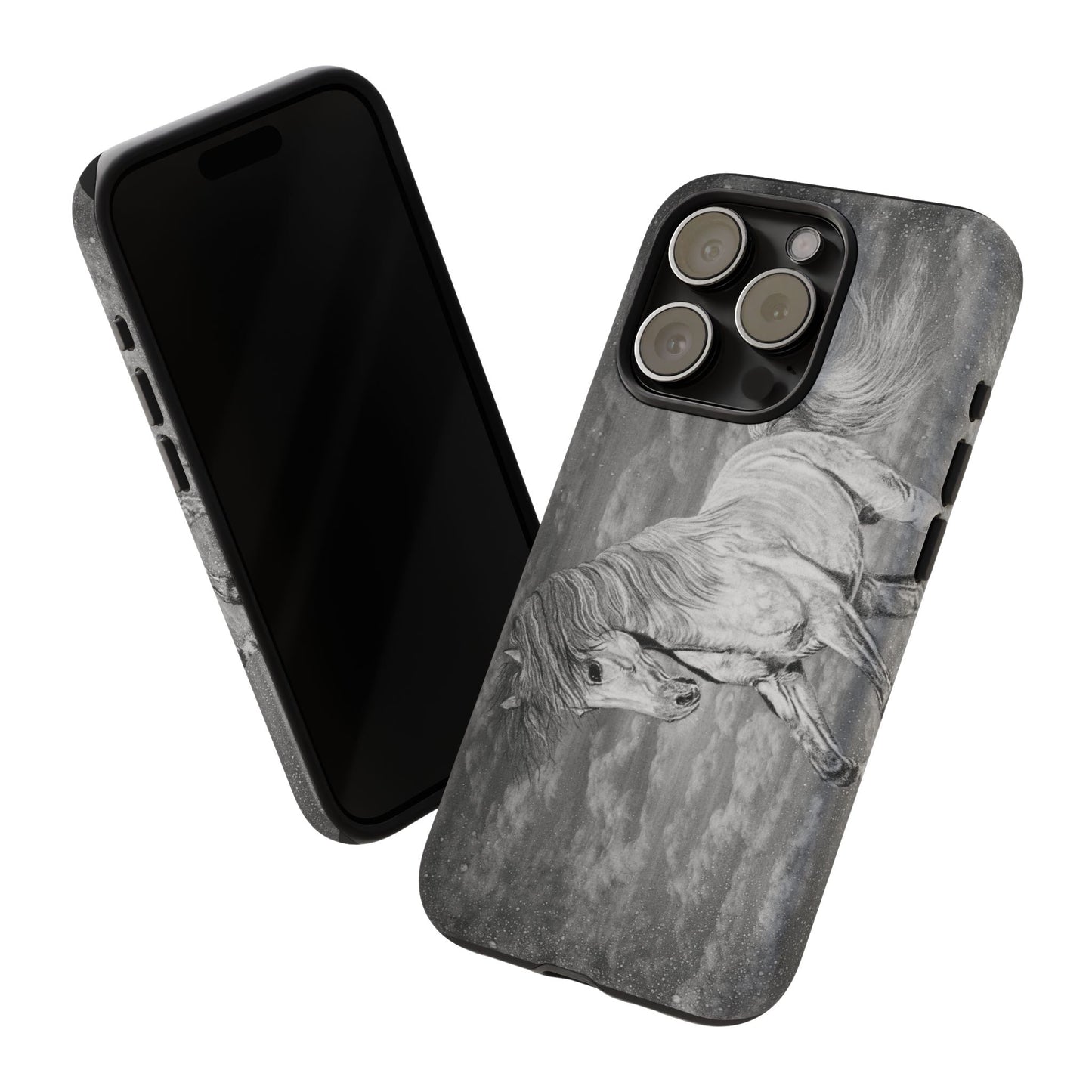 Equine Elegance. Prancing Horse Phone Case