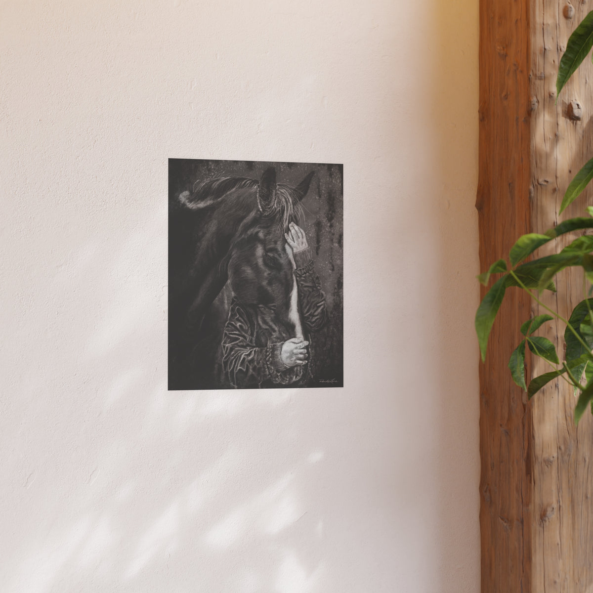Secrets, Horse Hug (Satin or Archival Matte)